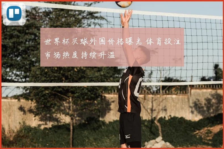 世界杯买球外围价格曝光 体育投注市场热度持续升温