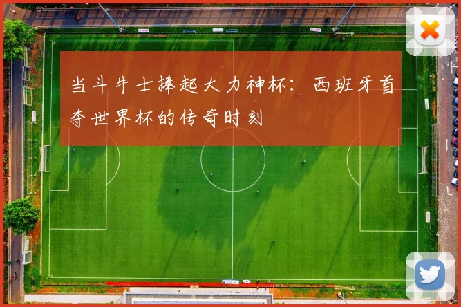 当斗牛士捧起大力神杯：西班牙首夺世界杯的传奇时刻