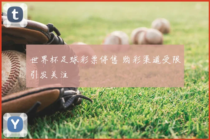 世界杯足球彩票停售 购彩渠道受限引发关注